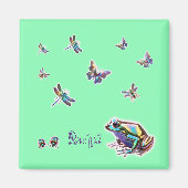 Fancy kikker magneet (Voorkant)