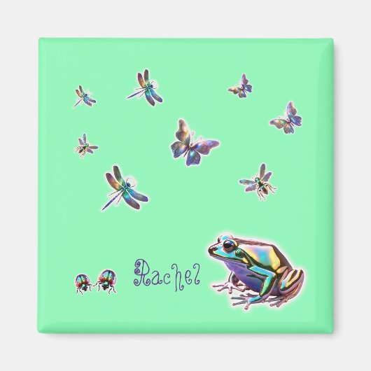 Fancy kikker magneet (Voorkant)