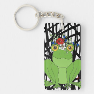 Fancy Kikker Sleutelhanger! Sleutelhanger