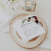 Fancy Klassiek Bruin Trouwfeiten Plezierige Feiten Servet