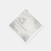 Fancy Klassieke Eat Drink We zijn getrouwd Servet (Hoek)