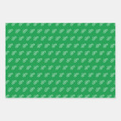 Fancy klassieke kalligrafie monogram set inpakpapier vel (Voorkant 2)