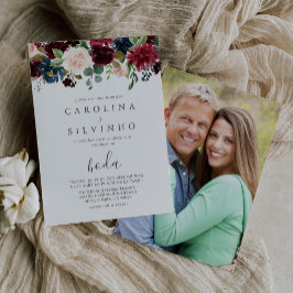 Fancy Klassieke Rozen Boda Weddenschap Kaart