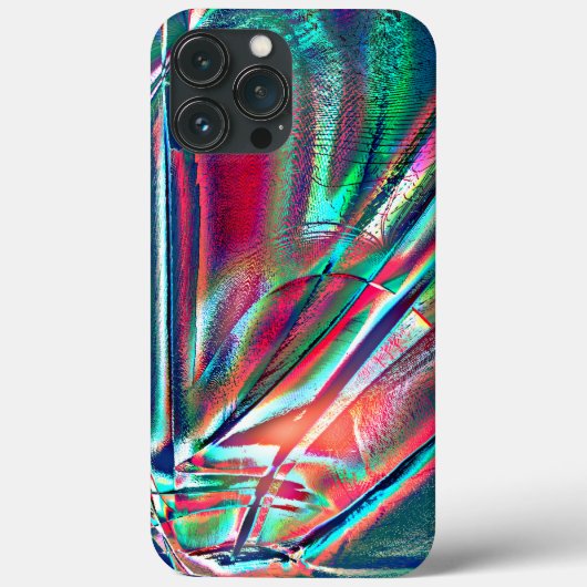 Fancy kleuren rood tot groen, gevlekt en digitaal Case-Mate iPhone case (Achterkant)