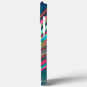 Fancy kleuren rood tot groen, gevlekt en digitaal Case-Mate iPhone case (Achterkant / Links)