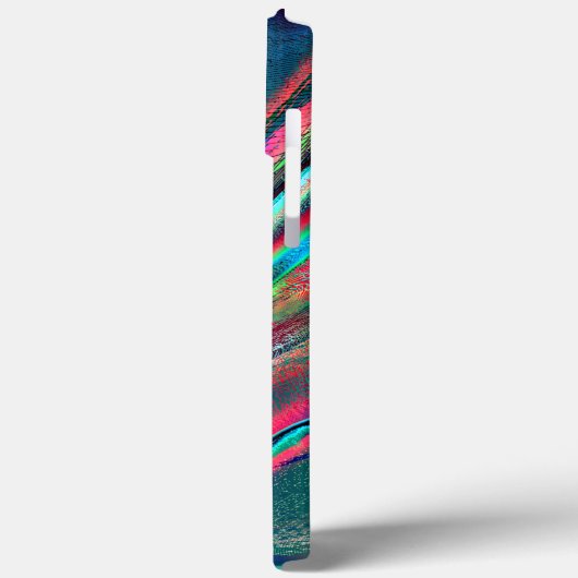 Fancy kleuren rood tot groen, gevlekt en digitaal Case-Mate iPhone case (Achterkant / Links)