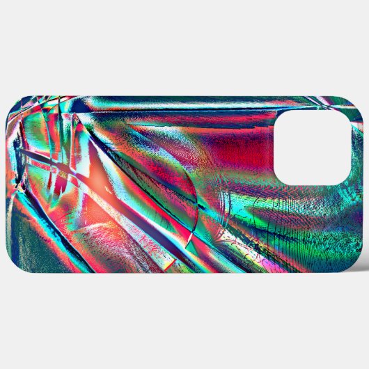 Fancy kleuren rood tot groen, gevlekt en digitaal Case-Mate iPhone case (Achterkant (horizontaal))