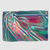 Fancy kleuren rood tot groen, gevlekt en digitaal golfhanddoek (Horizontaal)