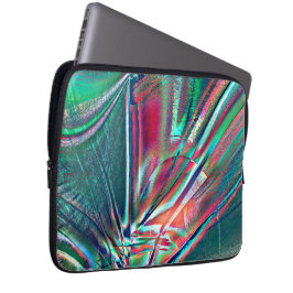 Fancy kleuren rood tot groen, gevlekt en digitaal laptop sleeve