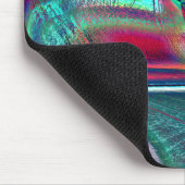 Fancy kleuren rood tot groen, gevlekt en digitaal  muismat (Hoek)