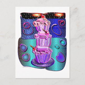 fancy koekjes 1 briefkaart