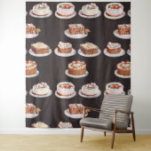  Fancy koekjeszoet Wandkleed (In situ)