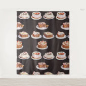  Fancy koekjeszoet Wandkleed (Voorkant)