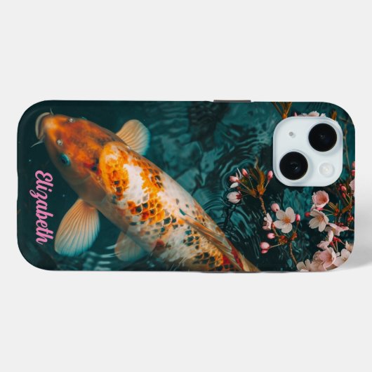 Fancy Koi Case-Mate iPhone Case (Achterkant (horizontaal))