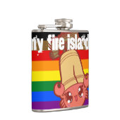 Fancy kolf.  O ja! Heupfles (Rechts)