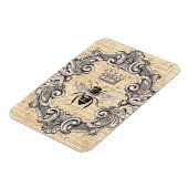 Fancy koningin bij vel muziek magneet (Linkerzijde)