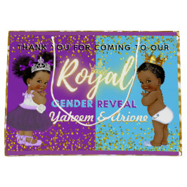 Fancy koninklijk Afrikaans geslacht onthullen Paar Groot Cadeauzakje