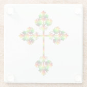 FANCY KROSS GLAZEN ONDERZETTER (Achterkant)