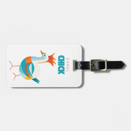 Fancy kuiken bagagelabel