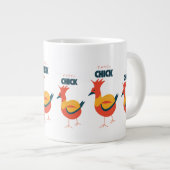 Fancy kuiken grote koffiekop (Voorkant rechts)