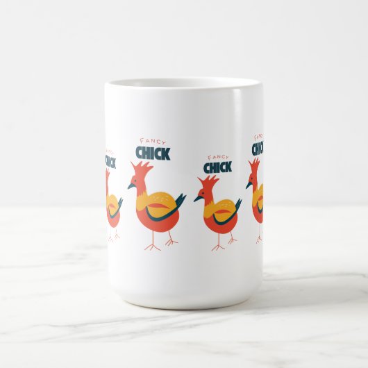 Fancy kuiken koffiemok (Center)