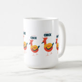 Fancy kuiken koffiemok (Voorkant rechts)