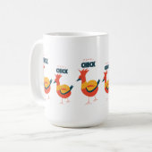 Fancy kuiken koffiemok (Voorkant links)