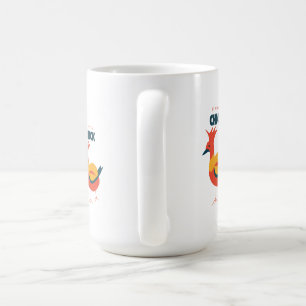 Fancy kuiken koffiemok