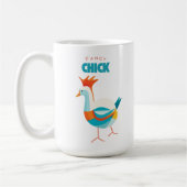 Fancy kuiken koffiemok (Links)