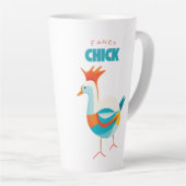 Fancy kuiken latte mok (Rechterhoek)