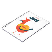 Fancy kuiken notitieboek (Linkerzijde)