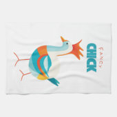 Fancy kuiken theedoek (Horizontaal)