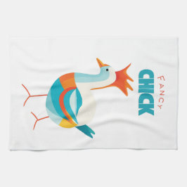 Fancy kuiken theedoek