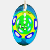 Fancy kunst keramisch ornament (Links)