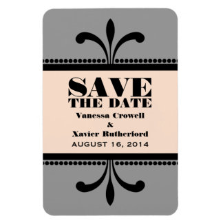 Fancy Kunstdeco sparen de Datum Grijze/Kleur Magne Magneet