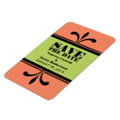 Fancy Kunstdeco sparen de Datum Magnet Sinaasappel Magneet (Linkerzijde)