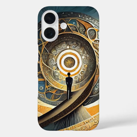Fancy Laatste Print iPhone 16 Hoesje (Achterkant)