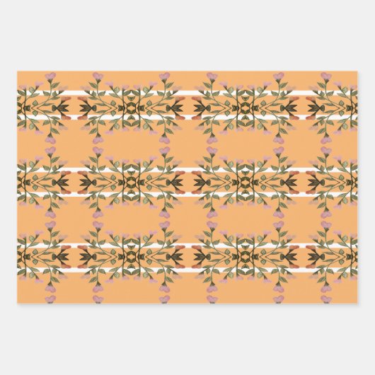 Fancy Lade Liner Papers of Sheet Gift Wrap Inpakpapier Vel (Voorkant 2)