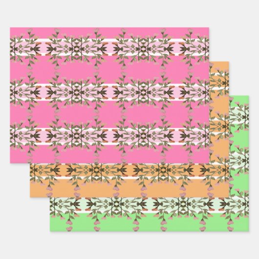 Fancy Lade Liner Papers of Sheet Gift Wrap Inpakpapier Vel (Set)