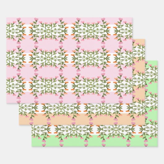 Fancy lade liner papier of blad cadeau wrap inpakpapier vel (Set)