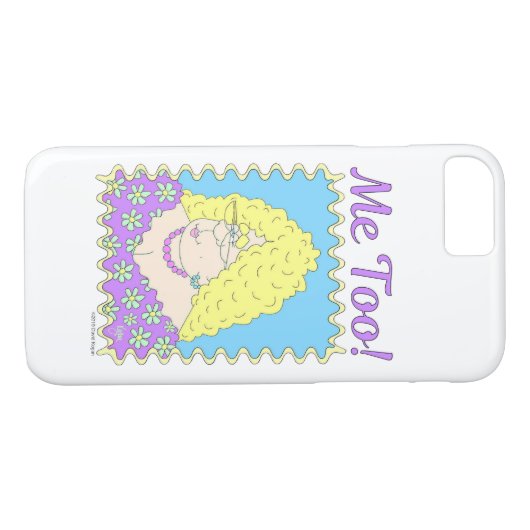 FANCY LADY "Ik ook" iPhone Case (Achterkant (Horizontaal))