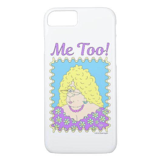 FANCY LADY "Ik ook" iPhone Case (Achterkant)