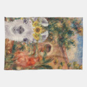 Fancy Lama en Renoirs Boerderij Theedoek (Horizontaal)