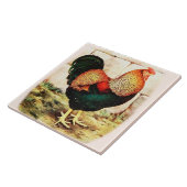 Fancy landkeukenrooster voor decoratieve wandtapij tegeltje (Zijkant)