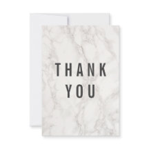 Fancy legant marmer Wedding Bedankt