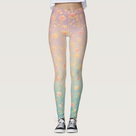 Fancy Leggings voor vrouwen voor moeiteloze stijl. (Voorkant)