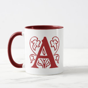 Fancy letter A Mok