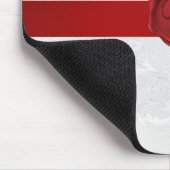 Fancy Letter B Red Wax Seal Ribbon Muismat (Hoek)