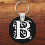 Fancy letter B Sleutelhanger (Voorkant)