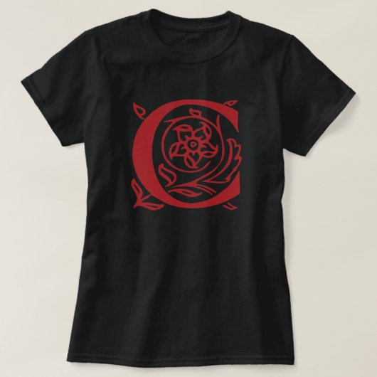 Fancy letter C T-shirt (Design voorkant)